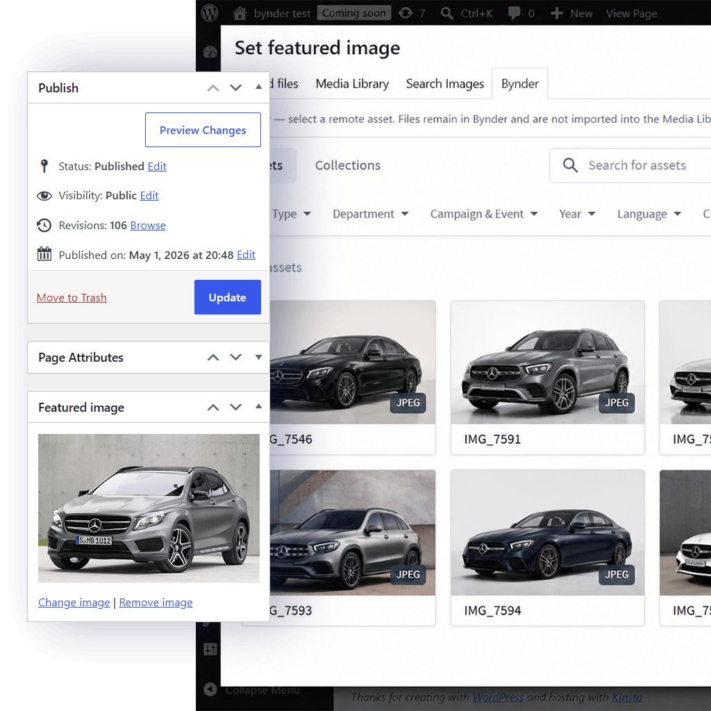 Bynder Bridge Publishing Workflows